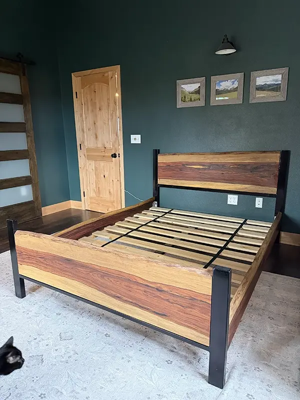 Solid Wood Bed