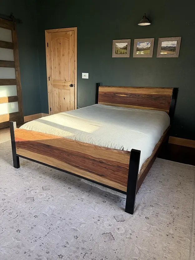 Solid Wood Bed