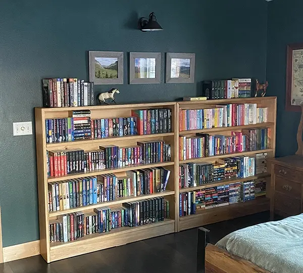 Hickory Bookcases